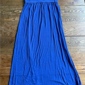 a.n.a Royal Blue Maxi Skirt
